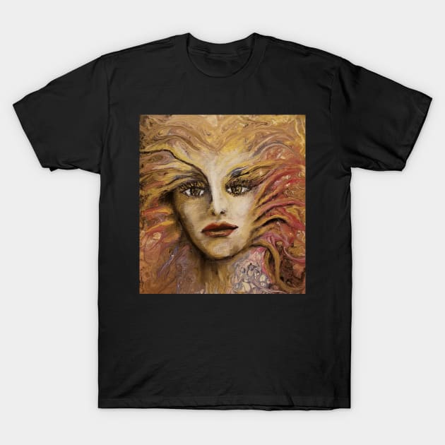 Golden Girl T-Shirt by Klssaginaw